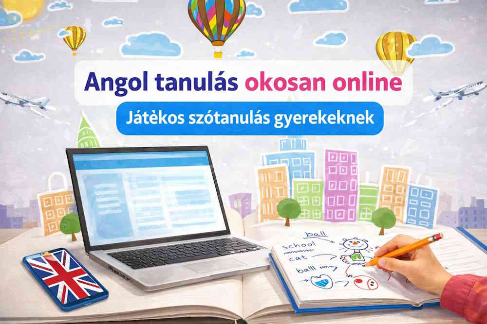 Angol tanulás online, szótanuló játékok, kvíz, betűkiegészítő